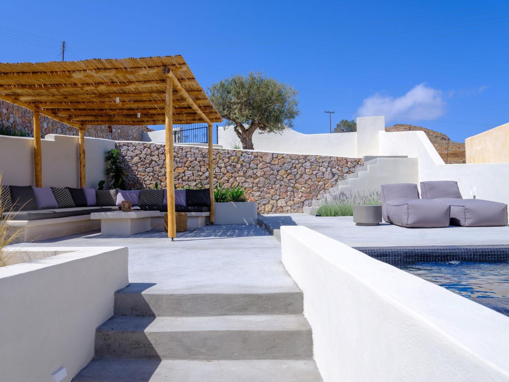 Santorini C Villa Fira  Luaran gambar