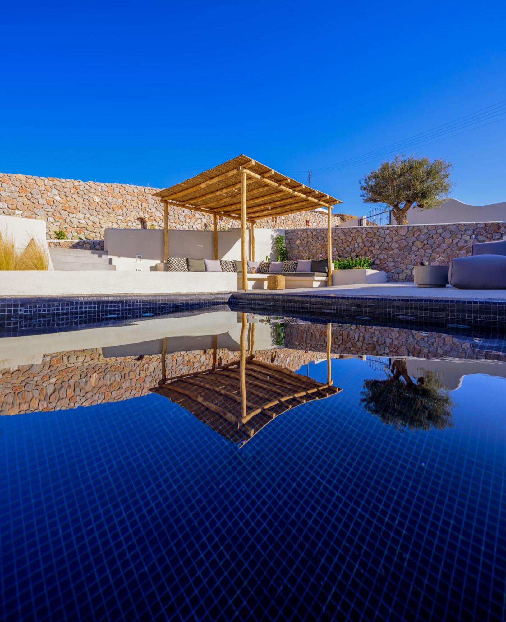 Santorini C Villa Fira  Luaran gambar