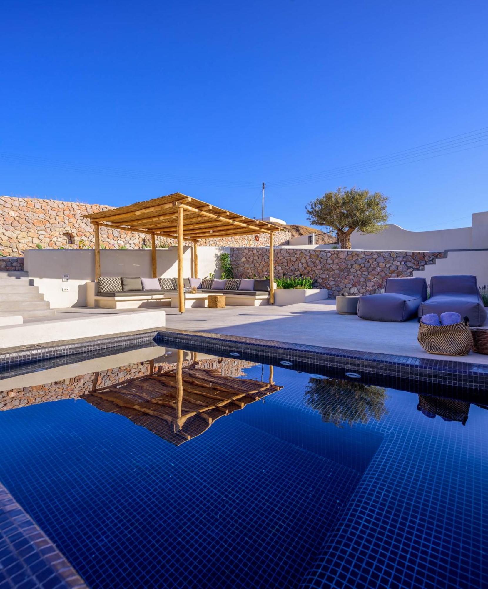 Santorini C Villa Fira  Luaran gambar