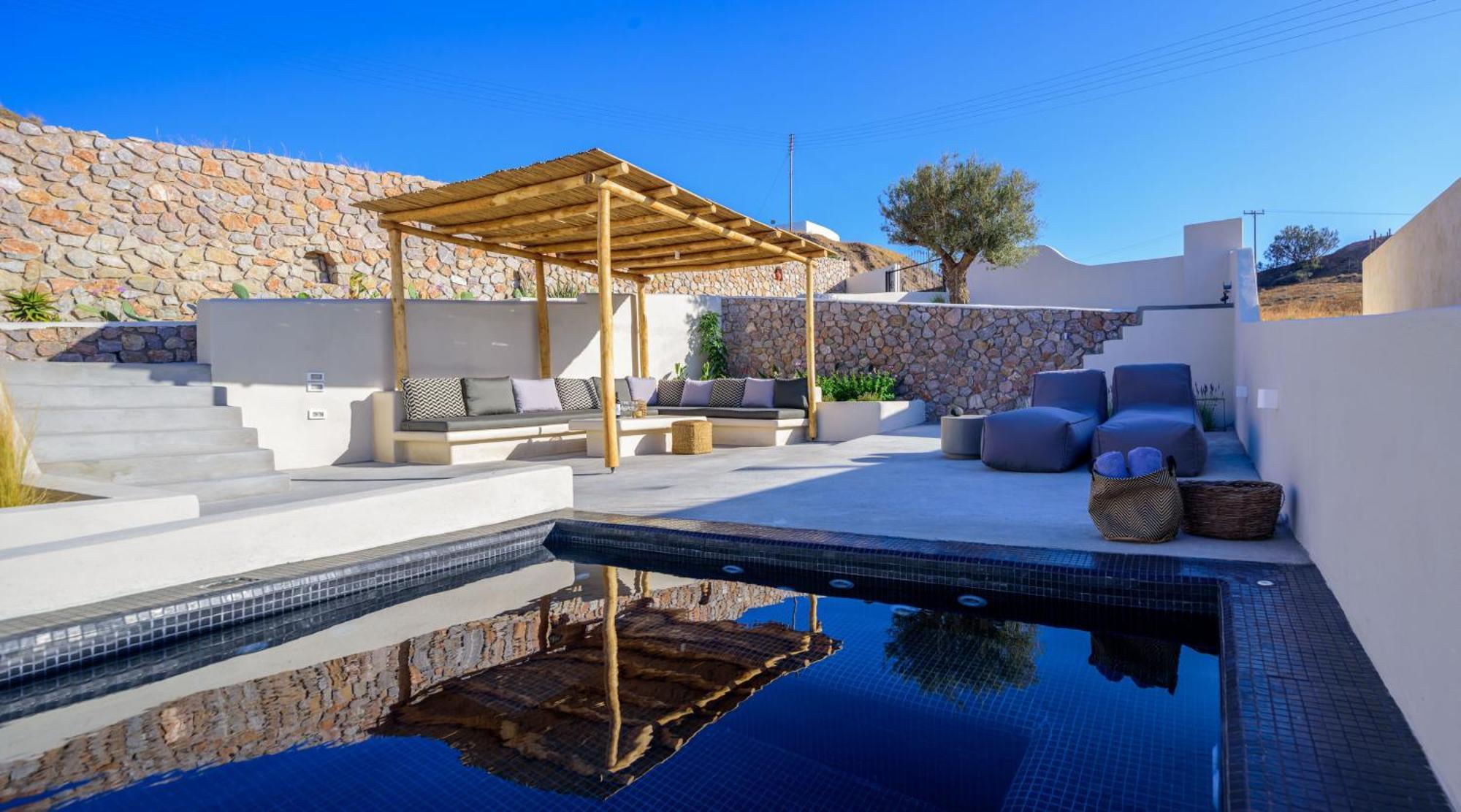 Santorini C Villa Fira  Luaran gambar